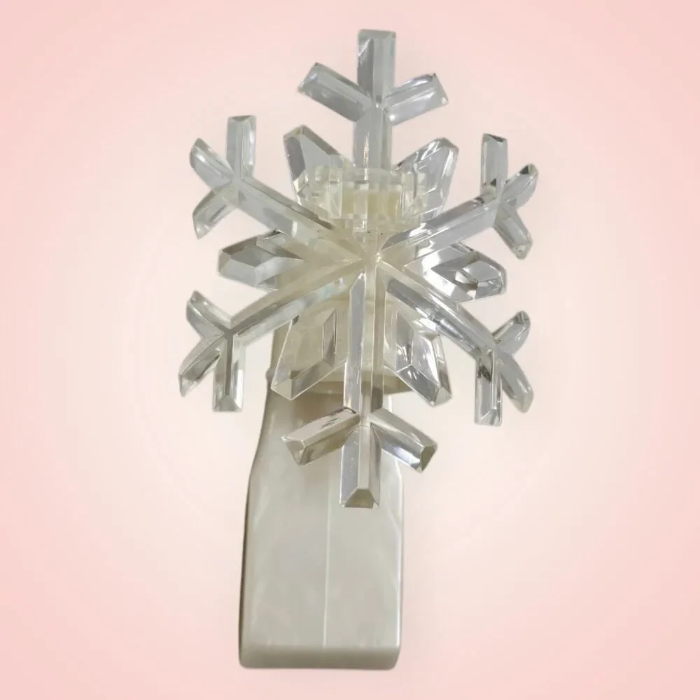 Bath‎ & Body Wallflowers fragrance Diffuser Plug in - clear snowflake - Picture 2 of 8